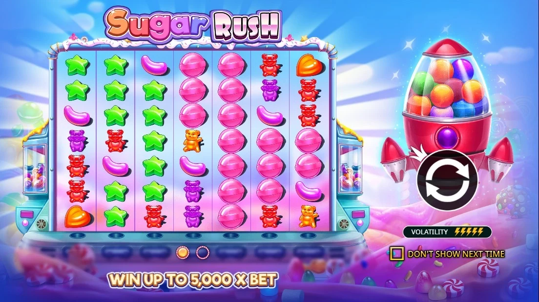 Slot online Sugar Rush | Jogar grátis e com dinheiro real no cassino PlayFortuna